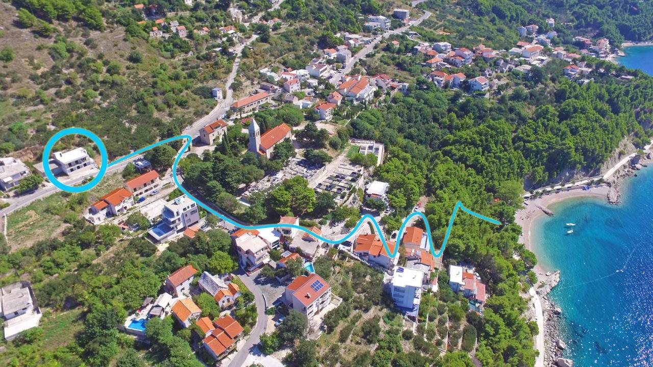 Apartmani Jurica I Ankica Brela Exterior foto